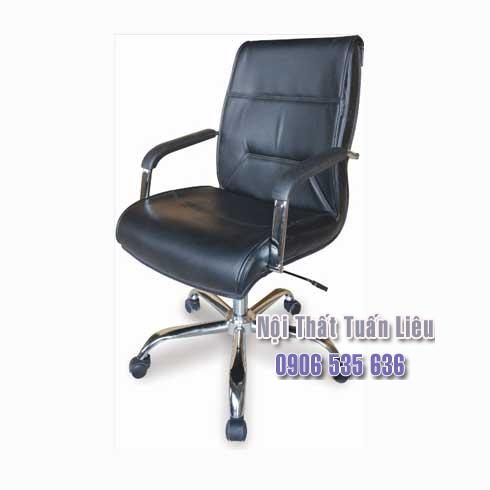 Ghế Xoay Da Sg718 1 Ghế xoay da SG718
